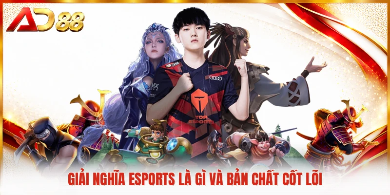 Giải nghĩa esports là gì và bản chất cốt lõi