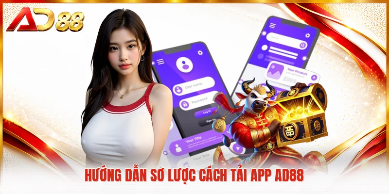 Hướng dẫn sơ lược cách tải app AD88