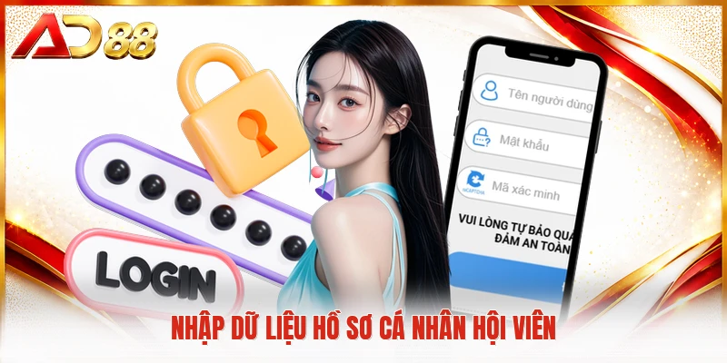 Nhập dữ liệu hồ sơ cá nhân hội viên