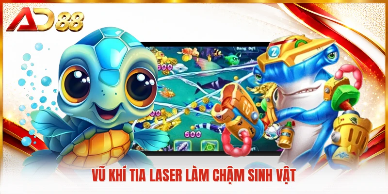 Vũ khí tia laser làm chậm sinh vật
